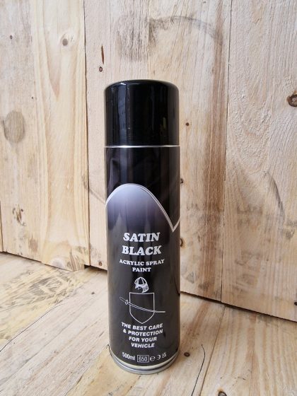 Satin Black 500ml